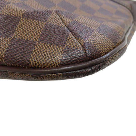 LOUIS VUITTON Shoulder Bag N42251 Damier canvas Brown Bloomsbury PM Women Used Authentic