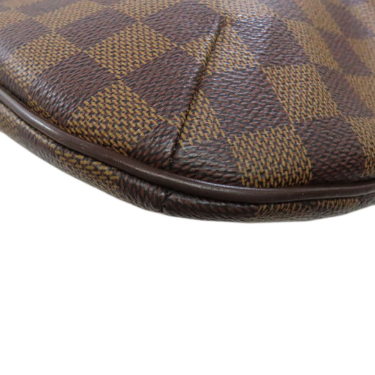 LOUIS VUITTON Shoulder Bag N42251 Damier canvas Brown Bloomsbury PM Women Used Authentic