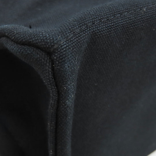 HERMES Tote Bag canvas black SackFool ToeMM Women Used Authentic