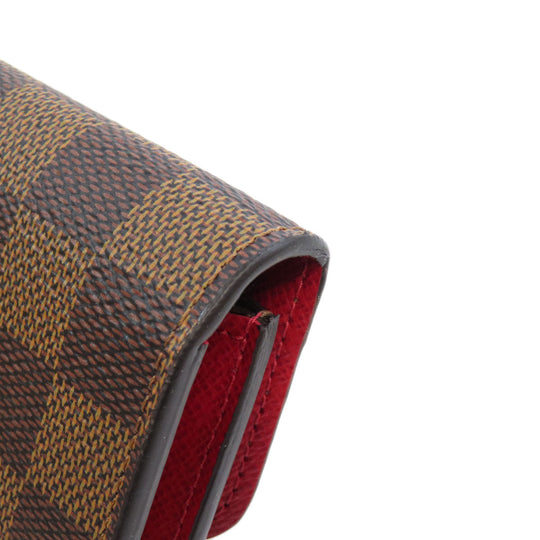 LOUIS VUITTON Long Wallet Purse M60697 Monogram canvas Brown Portefeuille Emily Women Used Authentic