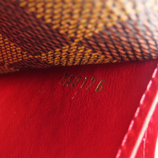 LOUIS VUITTON Long Wallet Purse M60697 Monogram canvas Brown Portefeuille Emily Women Used Authentic