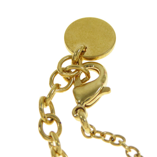 Christian Dior Necklace Gold Plated gold 2 piece set with bracelet Women Used Authentic