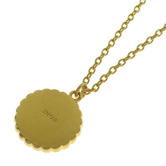 Christian Dior Necklace Gold Plated gold 2 piece set with bracelet Women Used Authentic