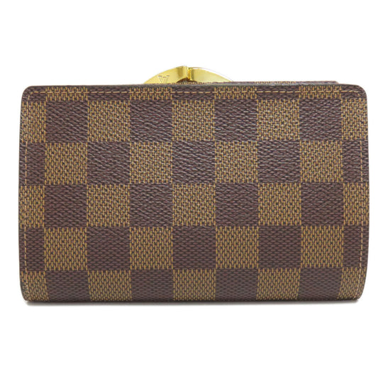 LOUIS VUITTON Bifold Wallet N61674 Damier canvas Brown Portefeuille Vienova