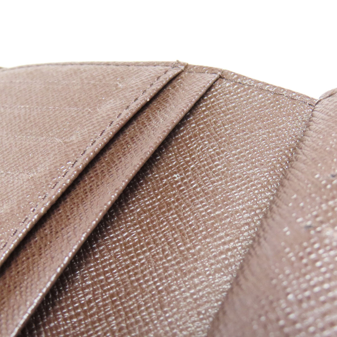 LOUIS VUITTON Bifold Wallet N61674 Damier canvas Brown Portefeuille Vienova