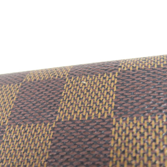 LOUIS VUITTON Bifold Wallet N61674 Damier canvas Brown Portefeuille Vienova