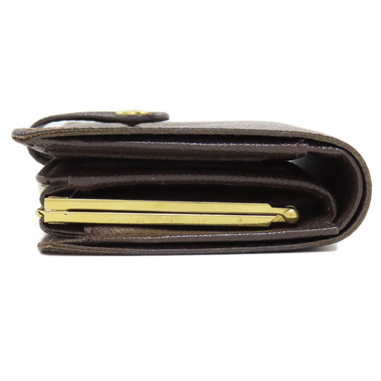 LOUIS VUITTON Bifold Wallet N61674 Damier canvas Brown Portefeuille Vienova