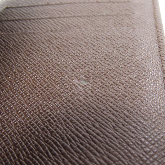 LOUIS VUITTON Bifold Wallet N61674 Damier canvas Brown Portefeuille Vienova