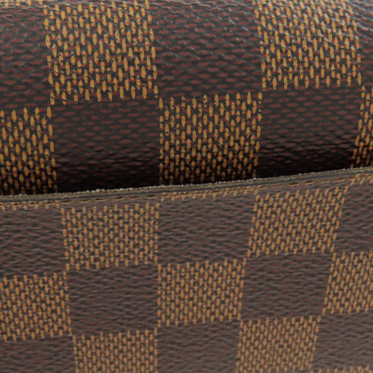 LOUIS VUITTON Long Wallet Purse N63209 Damier canvas Brown Portefeuille Sara
