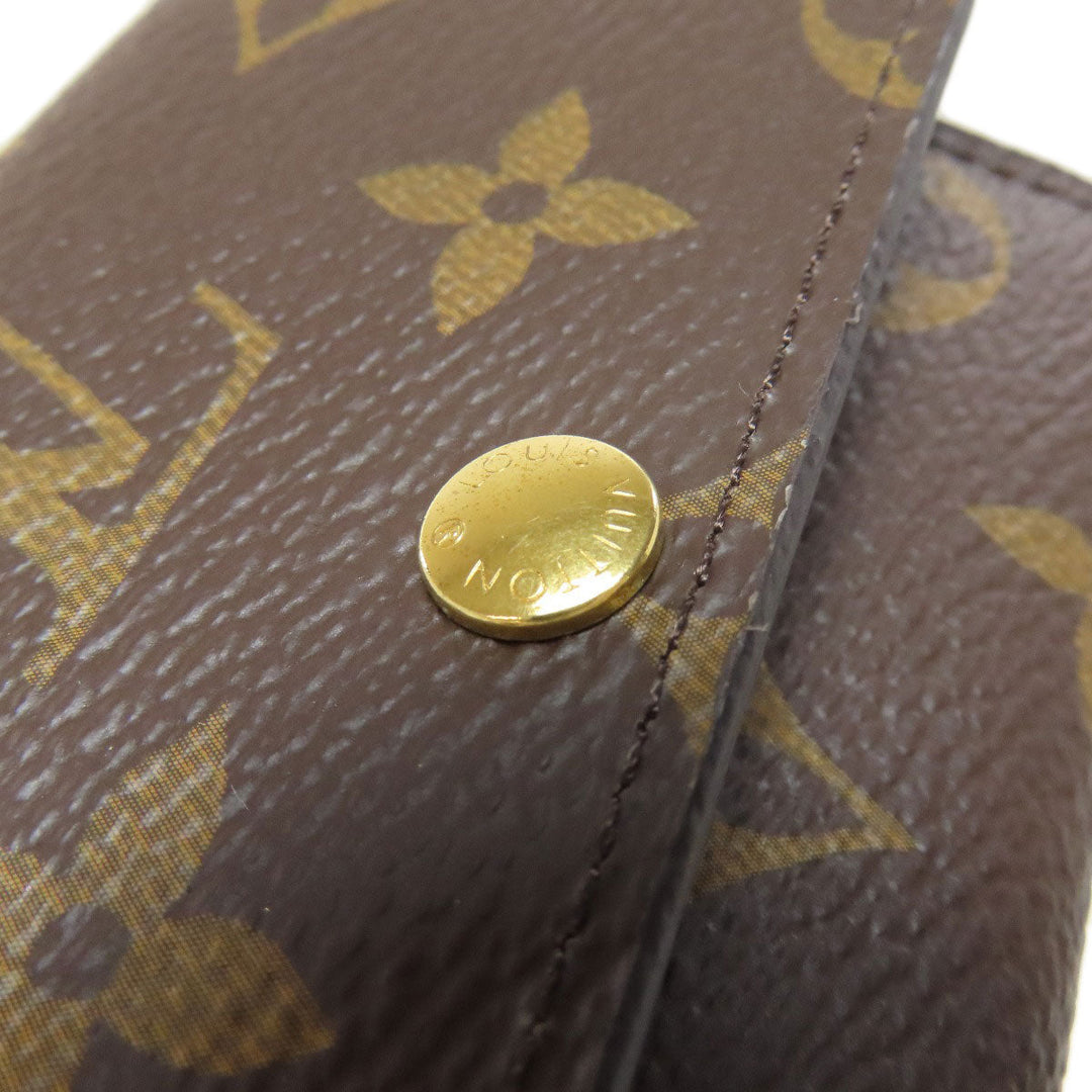 LOUIS VUITTON Key case Key holder  M62630 Monogram canvas Brown Multicles6 Women(Unisex) Used Authentic