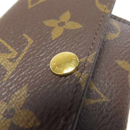 LOUIS VUITTON Key case Key holder  M62630 Monogram canvas Brown Multicles6 Women(Unisex) Used Authentic
