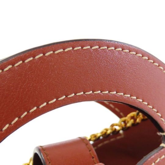 Chloe Shoulder Bag leather Brown Walden Women Used Authentic