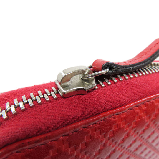 GUCCI Long Wallet Purse 307990 leather Red Diamante Women Used Authentic