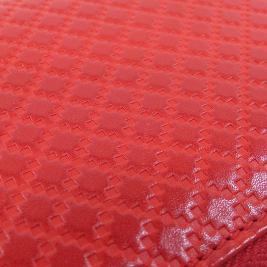 GUCCI Long Wallet Purse 307990 leather Red Diamante Women Used Authentic