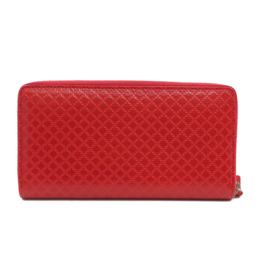 GUCCI Long Wallet Purse 307990 leather Red Diamante Women Used Authentic