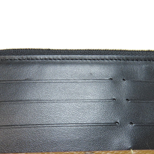LOUIS VUITTON Long Wallet Purse M80390 Monogram reverse Brown Slim purse Women Used Authentic