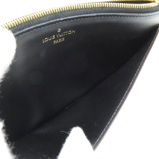 LOUIS VUITTON Long Wallet Purse M80390 Monogram reverse Brown Slim purse Women Used Authentic
