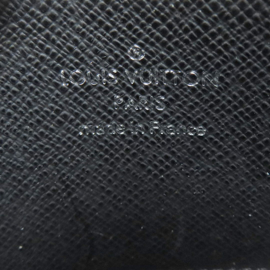 LOUIS VUITTON Coin case N63076 Damier canvas black Zippy coin purse mens Used Authentic