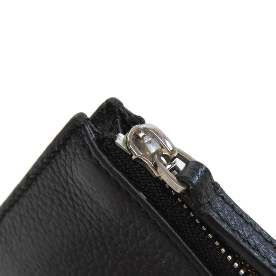 BALENCIAGA Coin case 640535 leather black logo