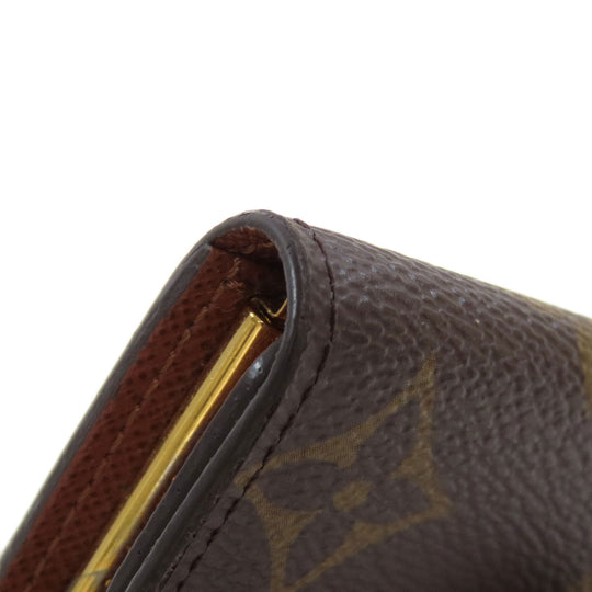 LOUIS VUITTON Key case Key holder  M69517 Monogram canvas Brown Multicles4 Women(Unisex) Used Authentic