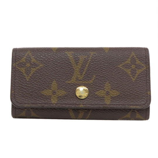 LOUIS VUITTON Key case Key holder  M69517 Monogram canvas Brown Multicles4 Women(Unisex) Used Authentic