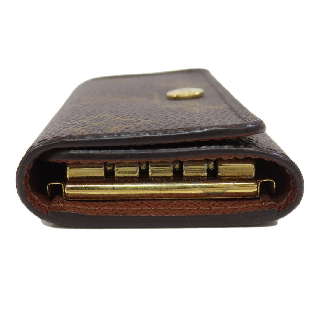 LOUIS VUITTON Key case Key holder  M69517 Monogram canvas Brown Multicles4 Women(Unisex) Used Authentic