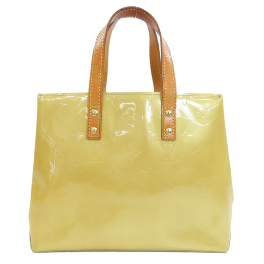 LOUIS VUITTON Handbag M91144 Vernis beige Reed PM Women Used Authentic