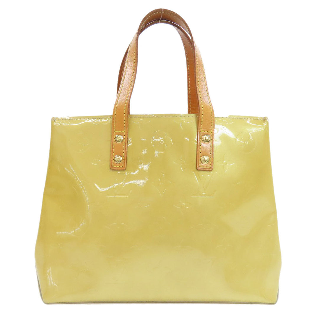 LOUIS VUITTON Handbag M91144 Vernis beige Reed PM Women Used Authentic