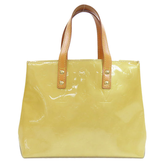 LOUIS VUITTON Handbag M91144 Vernis beige Reed PM Women Used Authentic