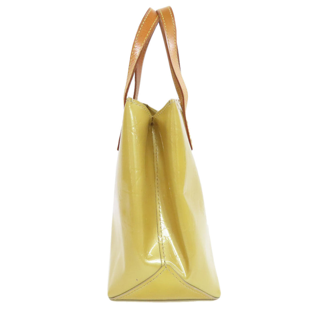 LOUIS VUITTON Handbag M91144 Vernis beige Reed PM Women Used Authentic