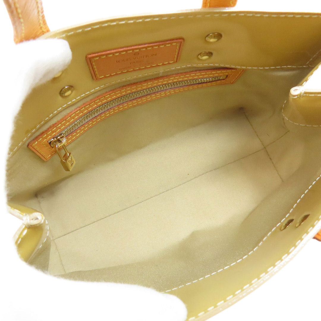 LOUIS VUITTON Handbag M91144 Vernis beige Reed PM Women Used Authentic