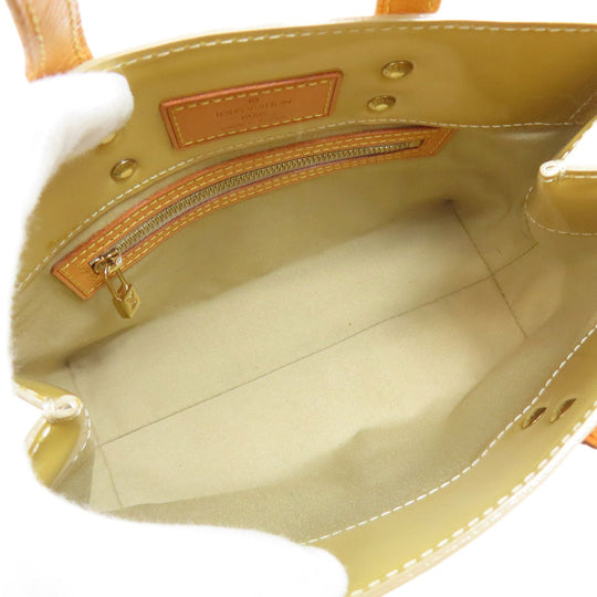 LOUIS VUITTON Handbag M91144 Vernis beige Reed PM Women Used Authentic
