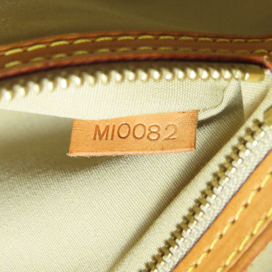 LOUIS VUITTON Handbag M91144 Vernis beige Reed PM Women Used Authentic