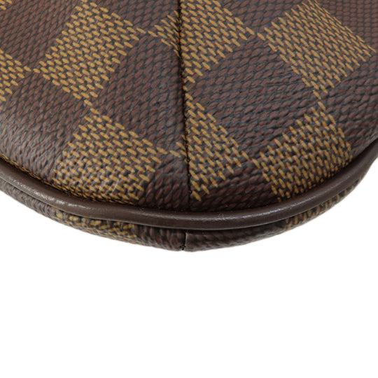 LOUIS VUITTON Shoulder Bag N42251 Damier canvas Brown Bloomsbury PM