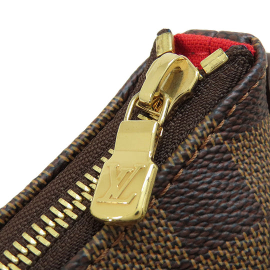 LOUIS VUITTON Shoulder Bag N42251 Damier canvas Brown Bloomsbury PM