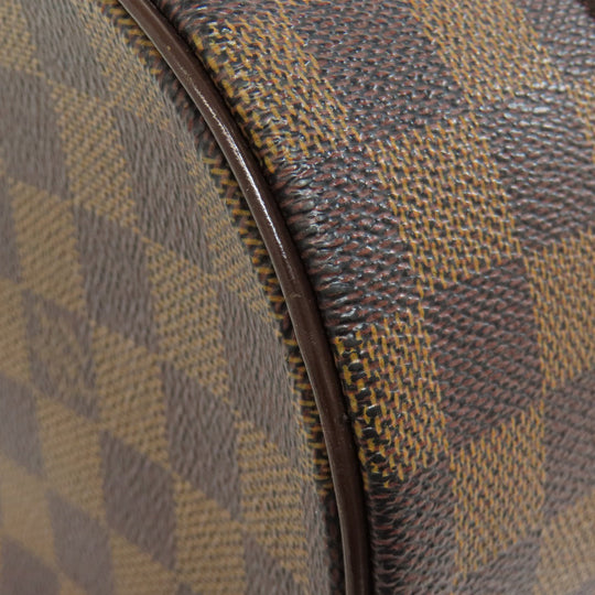 LOUIS VUITTON Handbag N51304 Damier canvas Brown Papillon 26 Women Used Authentic