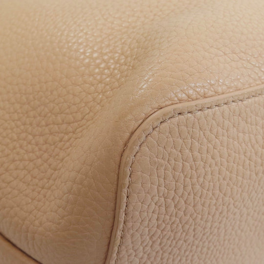 Tory Burch Tote Bag leather pink logo Women Used Authentic