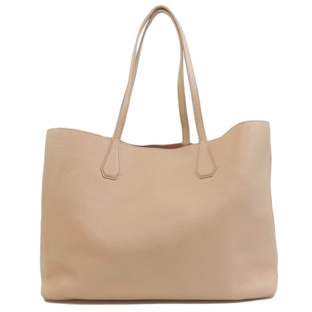 Tory Burch Tote Bag leather pink logo Women Used Authentic