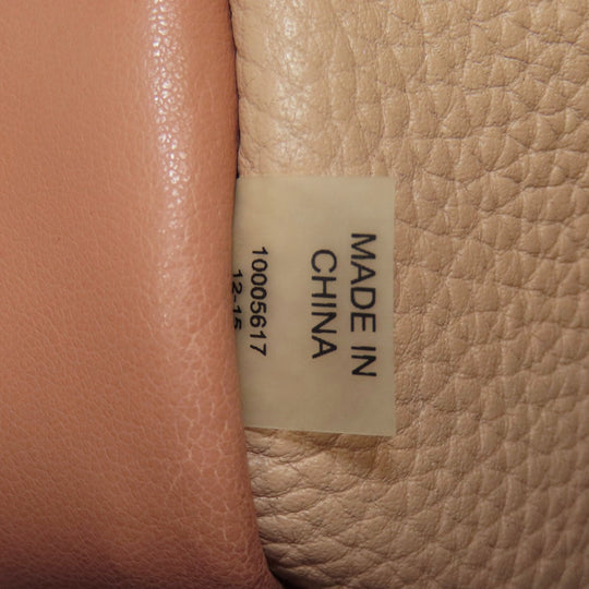 Tory Burch Tote Bag leather pink logo Women Used Authentic