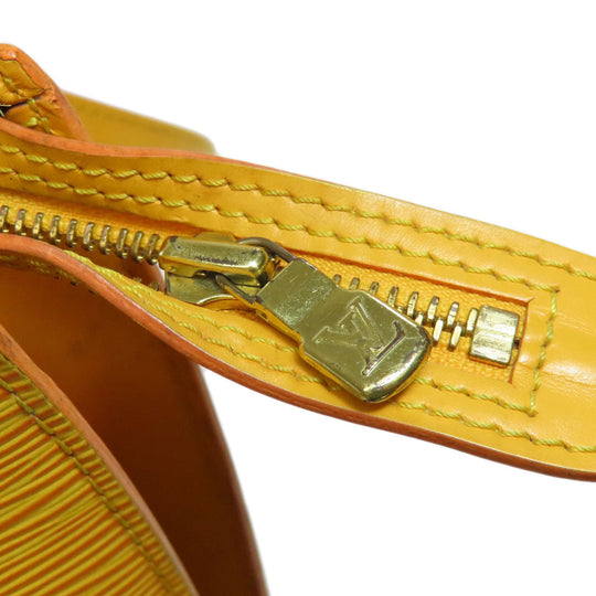 LOUIS VUITTON Tote Bag M52269 Epi yellow Sun jack shopping Women Used Authentic