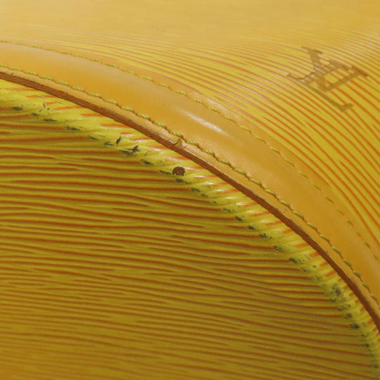 LOUIS VUITTON Tote Bag M52269 Epi yellow Sun jack shopping Women Used Authentic