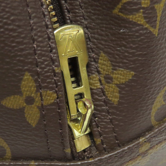 LOUIS VUITTON Handbag M47270 Monogram canvas Brown Deauville Women Used Authentic