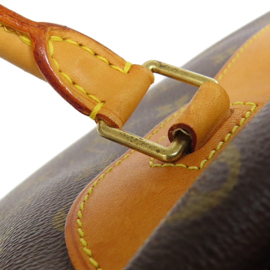 LOUIS VUITTON Handbag M47270 Monogram canvas Brown Deauville Women Used Authentic