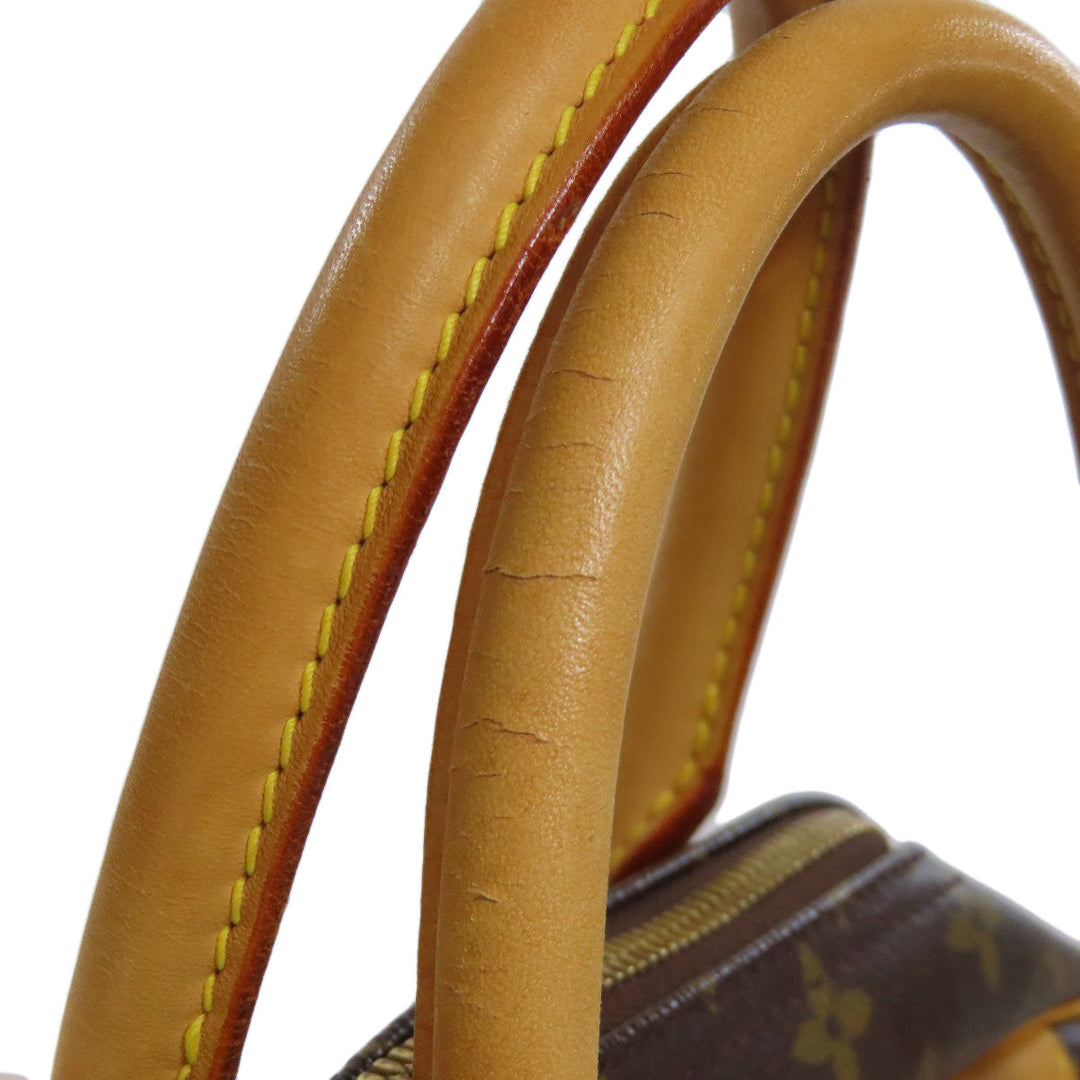 LOUIS VUITTON Handbag M47270 Monogram canvas Brown Deauville Women Used Authentic