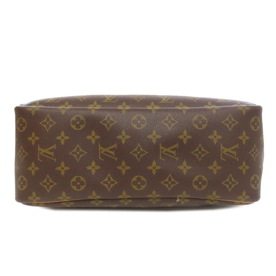 LOUIS VUITTON Handbag M47270 Monogram canvas Brown Deauville Women Used Authentic