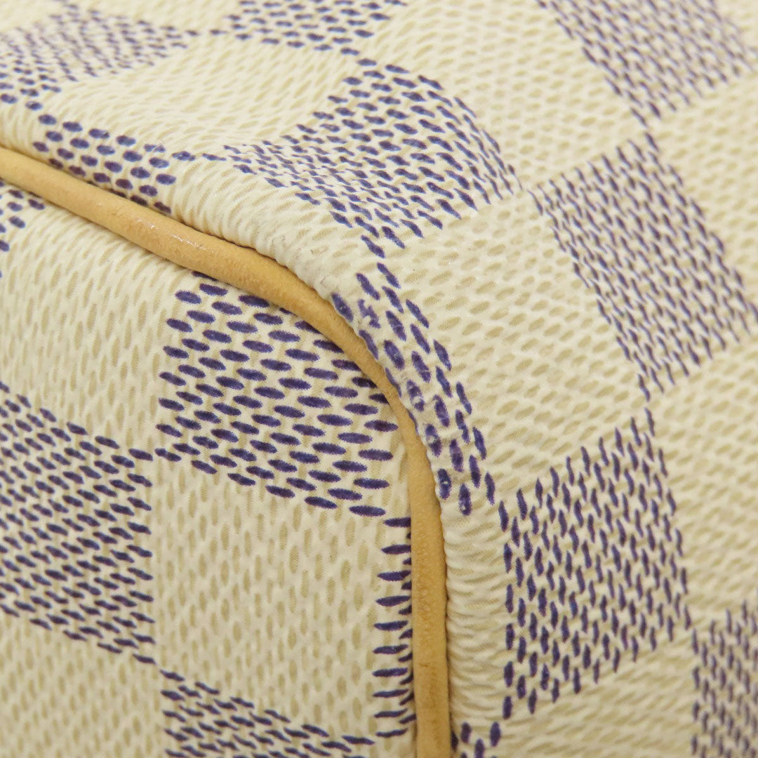 LOUIS VUITTON Boston Duffel bag N41534 Damier canvas white Speedy 25 Women Used Authentic