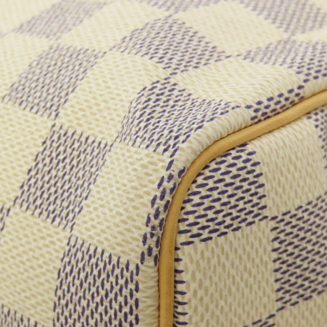 LOUIS VUITTON Boston Duffel bag N41534 Damier canvas white Speedy 25 Women Used Authentic