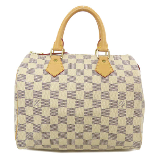 LOUIS VUITTON Boston Duffel bag N41534 Damier canvas white Speedy 25 Women Used Authentic