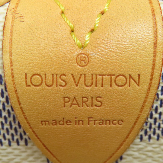 LOUIS VUITTON Boston Duffel bag N41534 Damier canvas white Speedy 25 Women Used Authentic