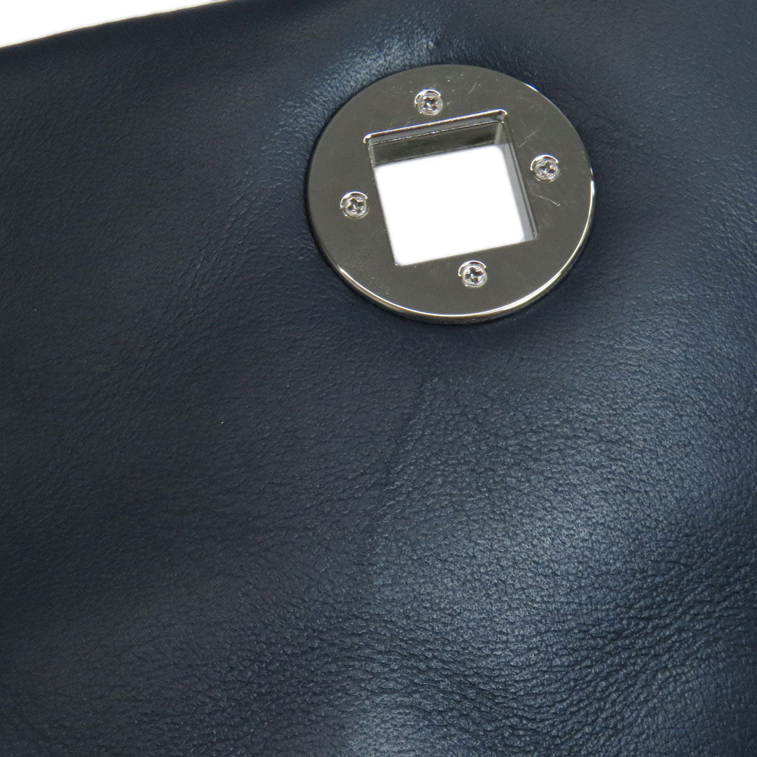 Kate Spade Shoulder Bag canvas blue Check Pattern